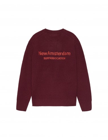 Knitted Crewneck Burgundy