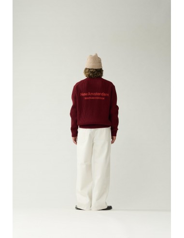 Knitted Crewneck Burgundy