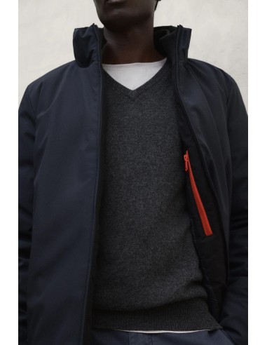 Chaqueta Larga Grays Gris Oscuro