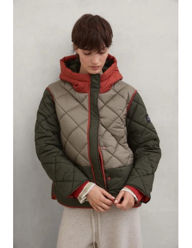 Chaqueta Verin Tricolor Marrón