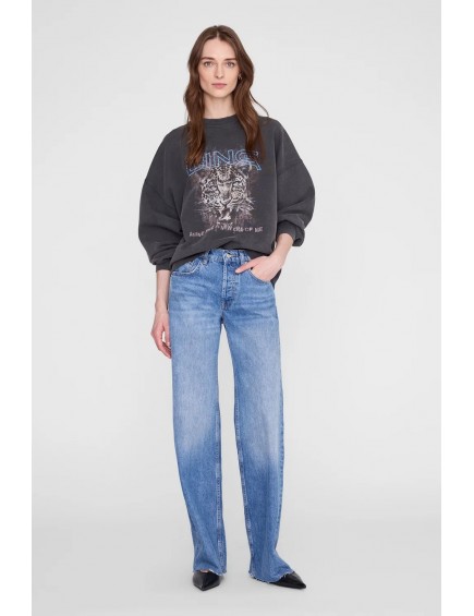 Sudadera Tigre Negro Lavado