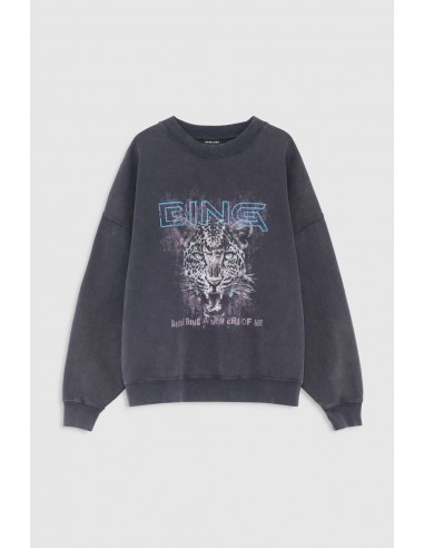 Sudadera Tigre Negro Lavado
