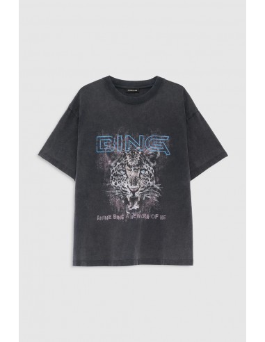 Camiseta Cade Leo Muse Negro Desgastado