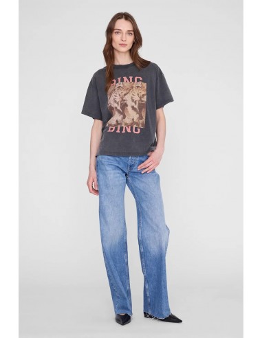 Cade Tee Tiger Bing Negro Desgastado