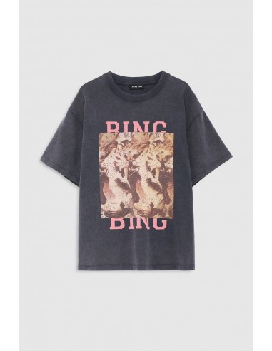 Cade Tee Tiger Bing Negro Desgastado