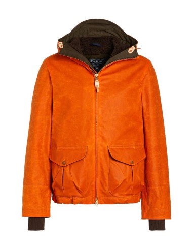 Cazadora Encerada Naranja