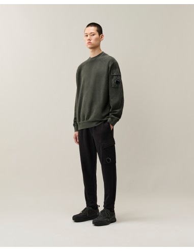 Sudadera Textura Verde Oscuro