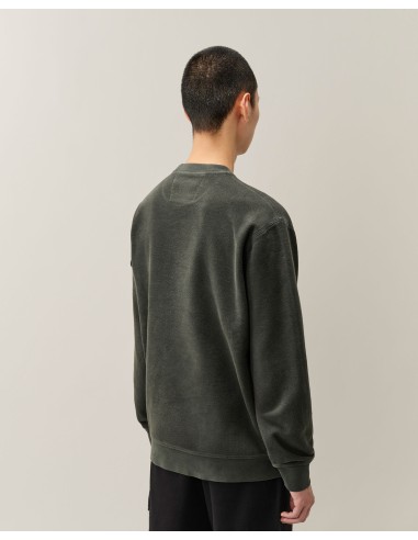 Sudadera Textura Verde Oscuro