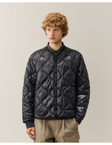 Parka Larga Acolchada con Neopreno en...