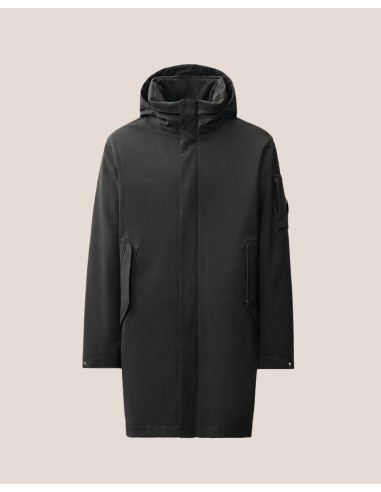 Parka Larga Acolchada con Neopreno en...