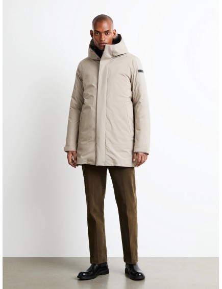 Parka Acolchada Ligera Beige