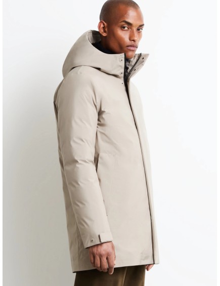 Parka Acolchada Ligera Beige 2
