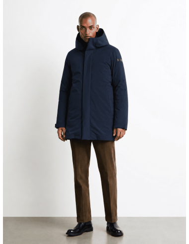 PARKA ACOLCHADA LIGERA C/C AZUL