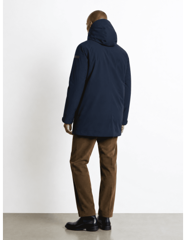 PARKA ACOLCHADA LIGERA C/C AZUL