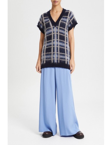 Chaleco Mohair Cuadros