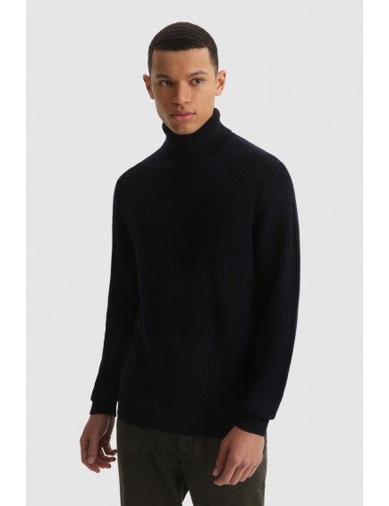 Jersey Cuello Alto Melton Blue