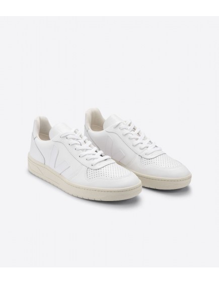 V-10 Leather White 2