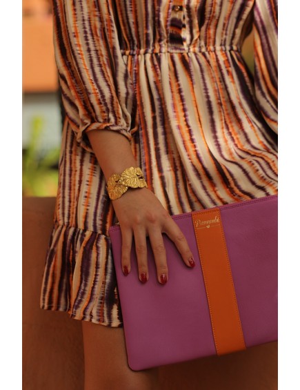Cartera Artemis Malva Naranja