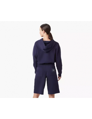 The Cropped Zip Hoodie Blue Navy The Cropped Zip Hoodie Blue Navy