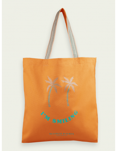 Bolsa Lona Palmeras Coral Bolsa Lona Palmeras Coral