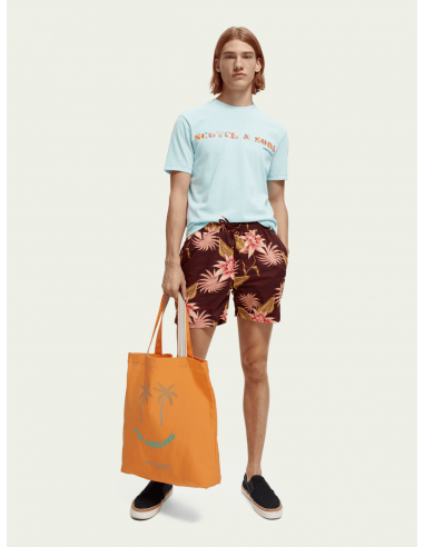 Bolsa Lona Palmeras Coral Bolsa Lona Palmeras Coral