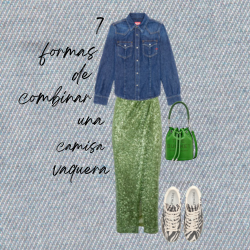 7 formas  de combinar  una camisa  vaquera